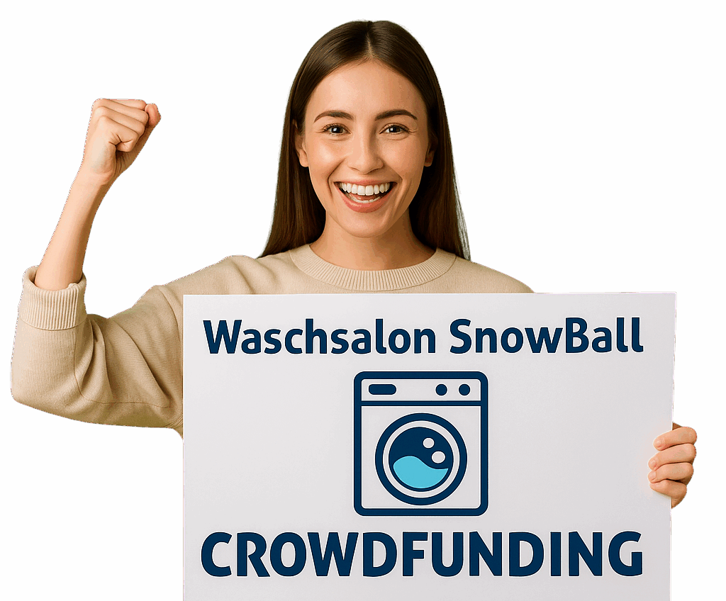 Crowdfunding für Waschsalon SnowBall am Lindenauer Markt